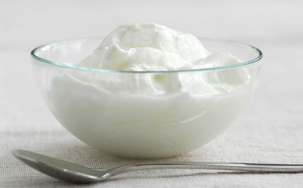 少し固めそうなヨーグルト